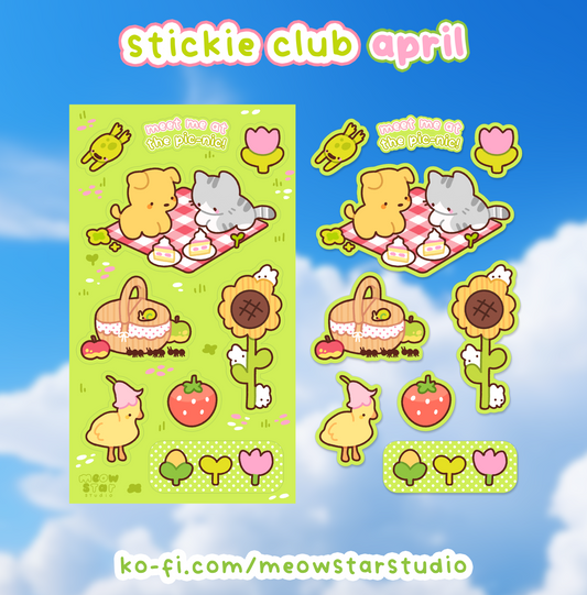 Stickie Club - April 2025
