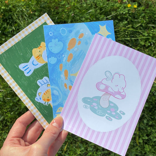 Fairy bunny - Print A6