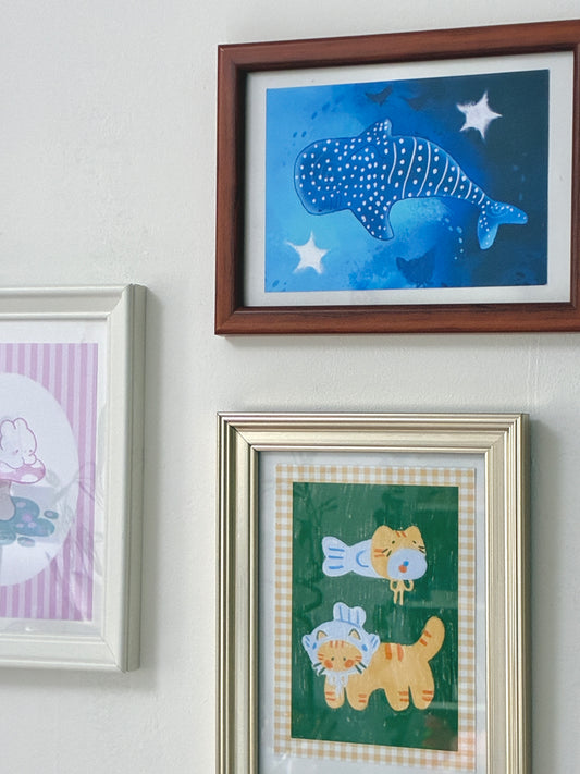 Matching Friends - Print A6