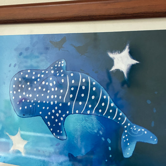 Deep blue - Print A6