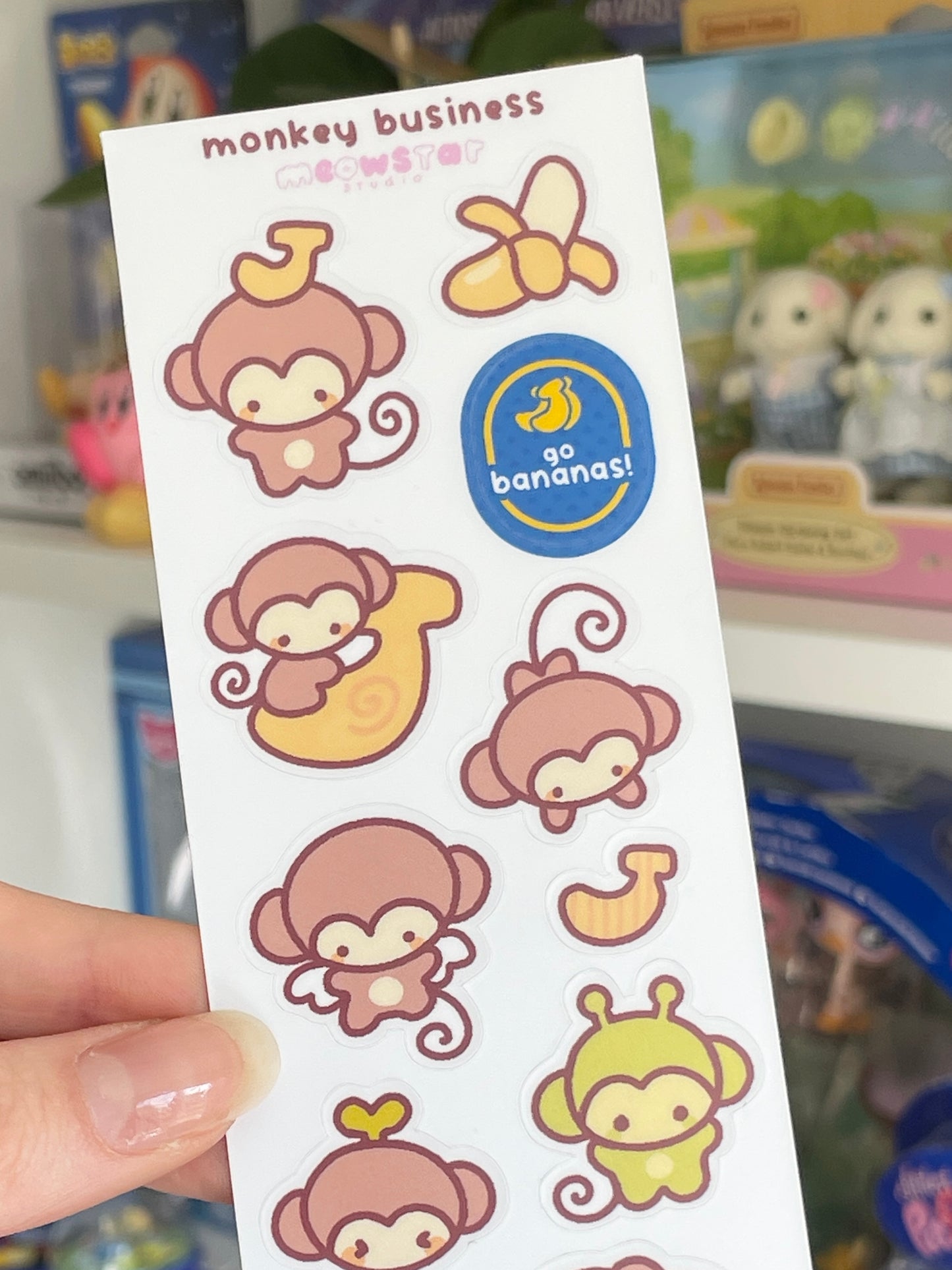 Monkey business - Mini Sticker sheet