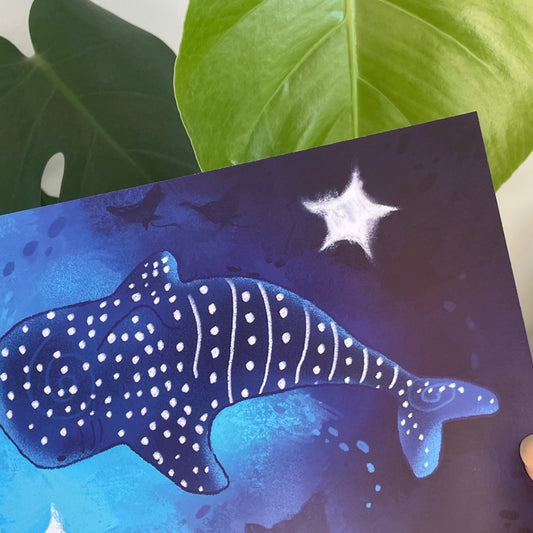 Deep blue - Print A5