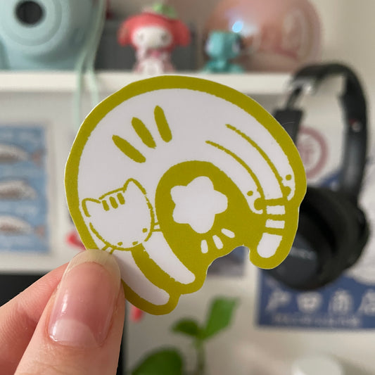 Starchasing kitty - Sticker