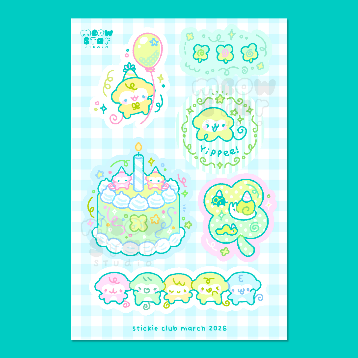 Stickie Club - March 2026