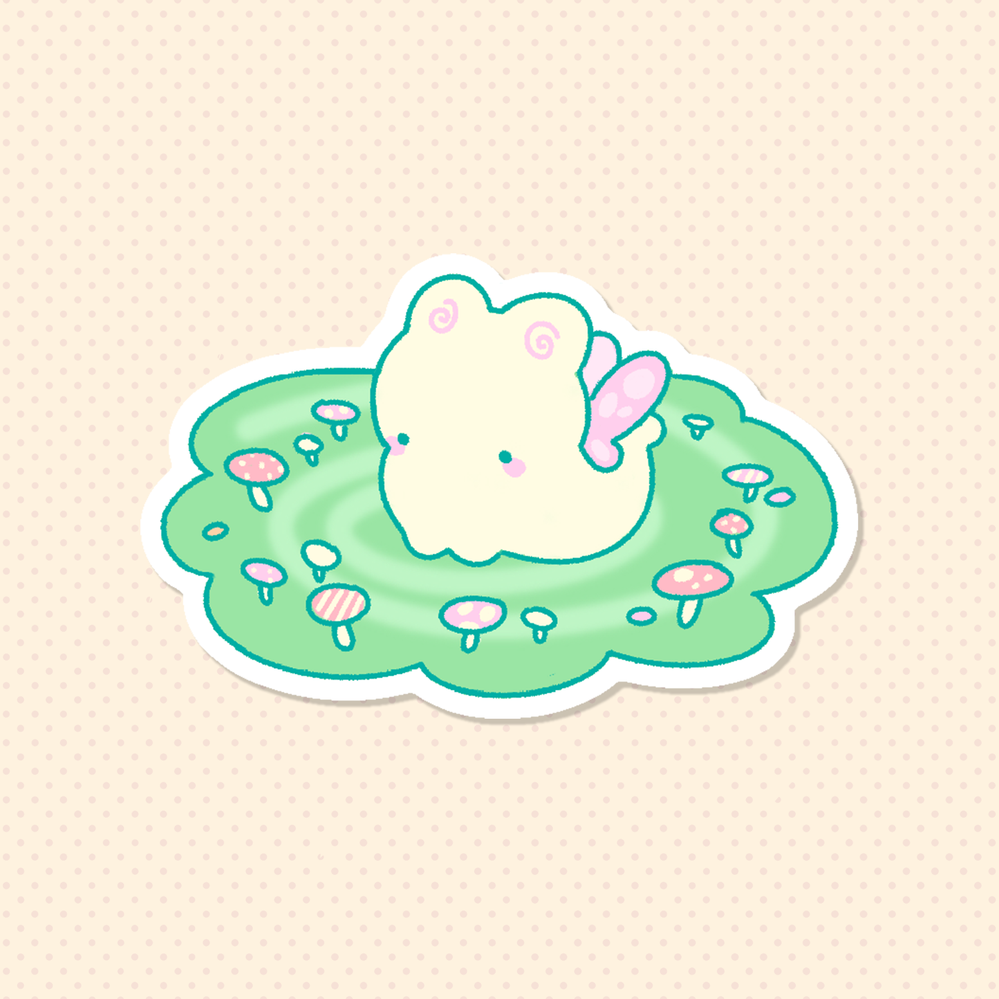Fairy bunny - Sticker