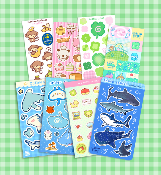 Sticker sheet - Mystery Bag