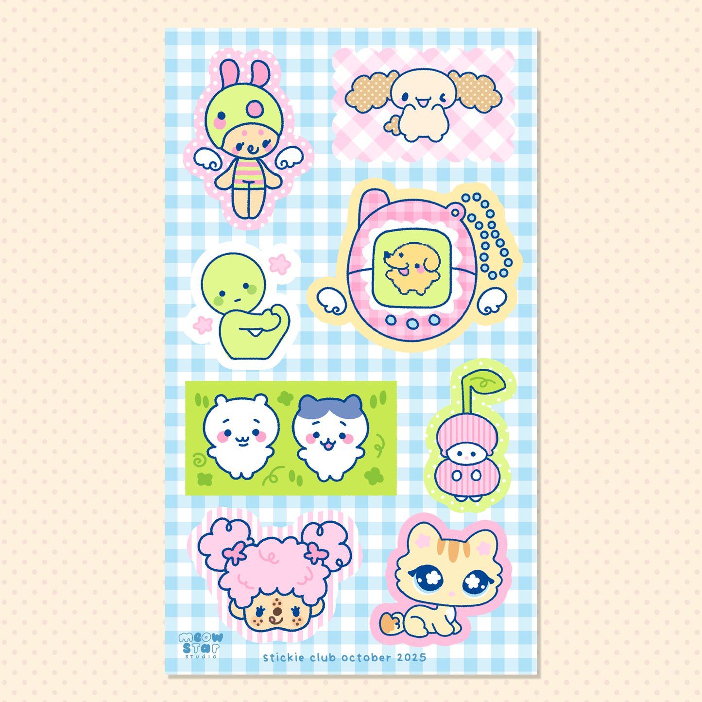 Trinkets - Regular Sticker sheet