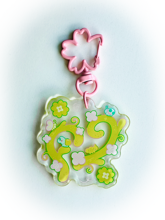Flowery bugs - Keychain