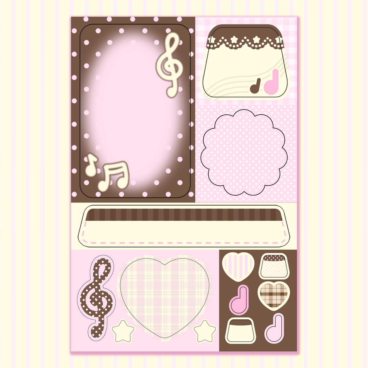 Neapolitan – Memo Sticker Sheet