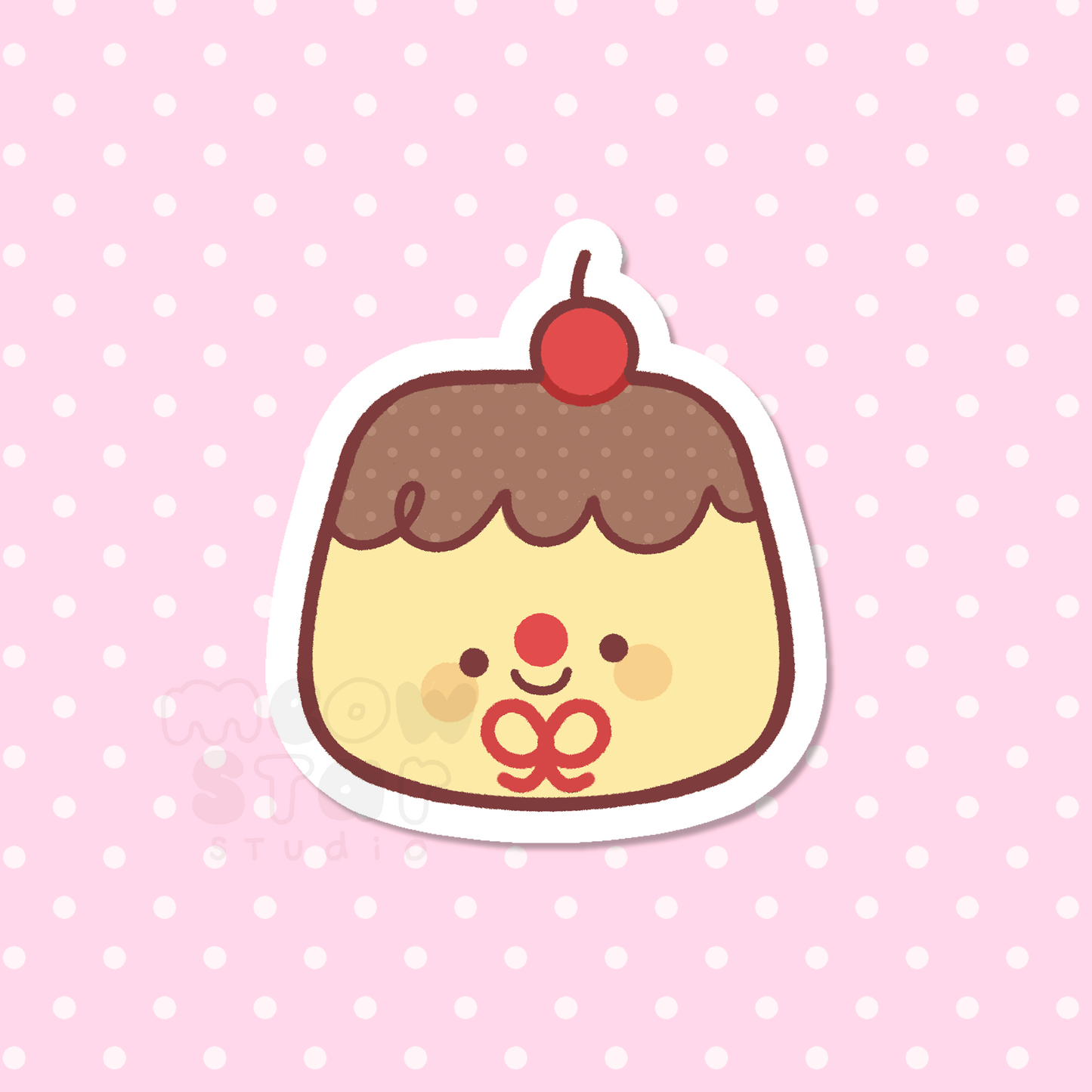 Pudding - Sticker