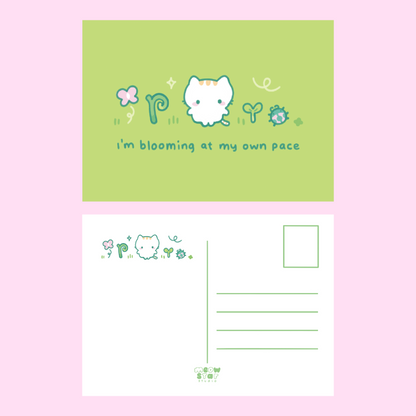 Blooming - Postcard A6