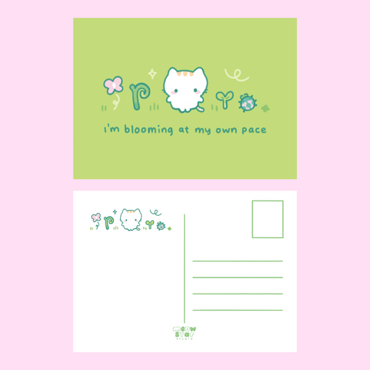 Blooming - Postcard A6