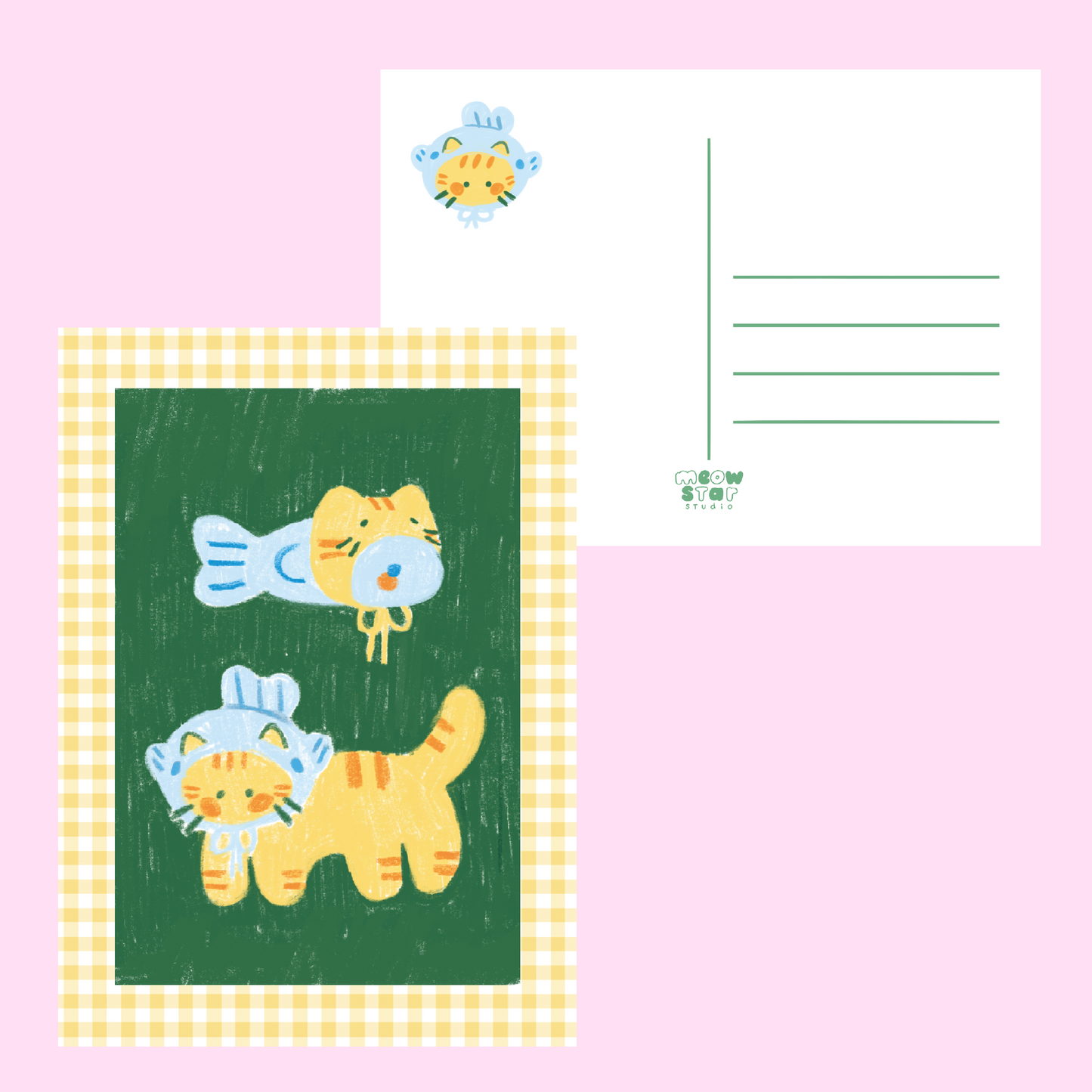 Matching - Postcard A6