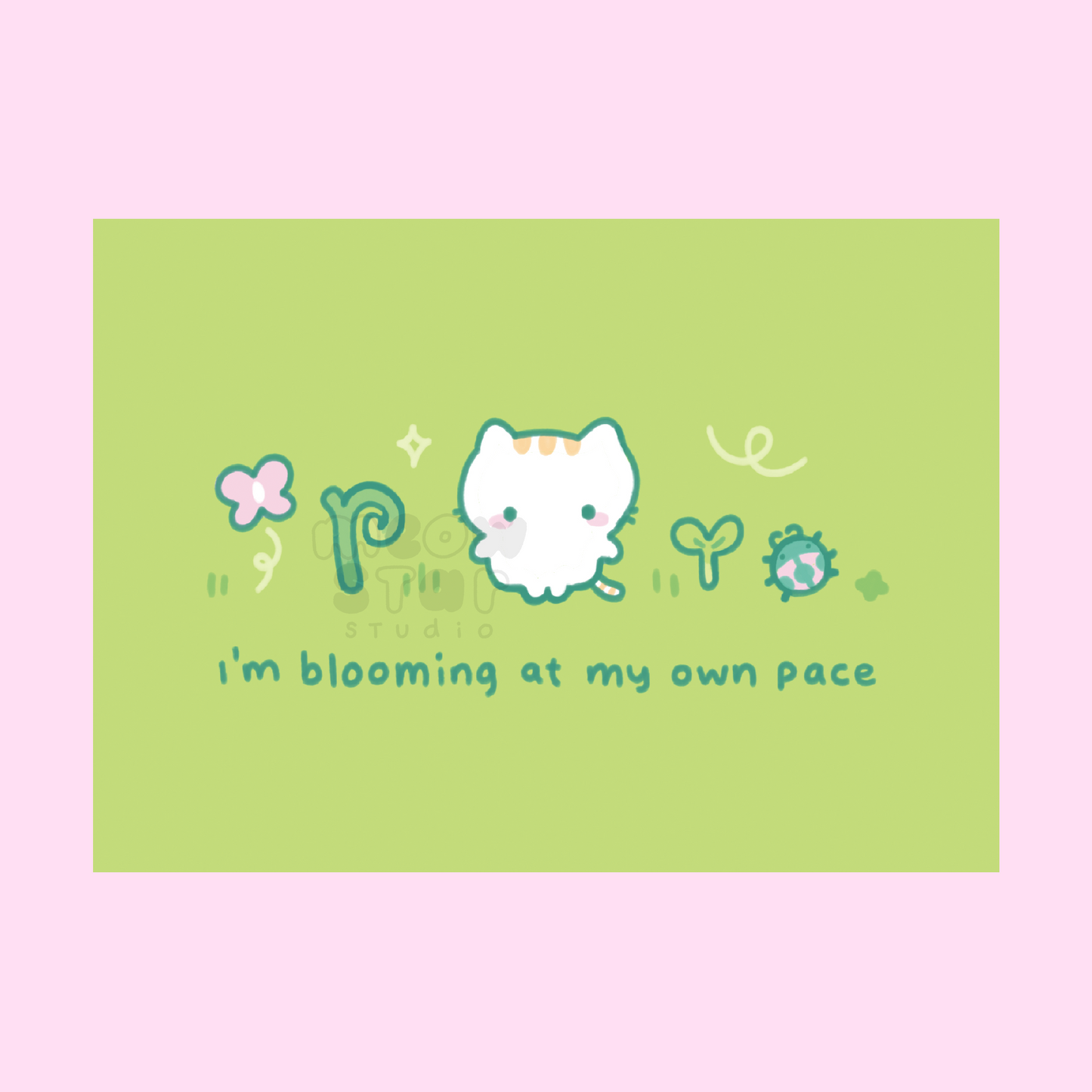Blooming - Postcard A6