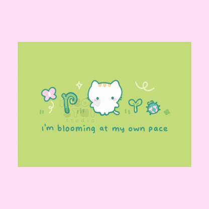Blooming - Postcard A6