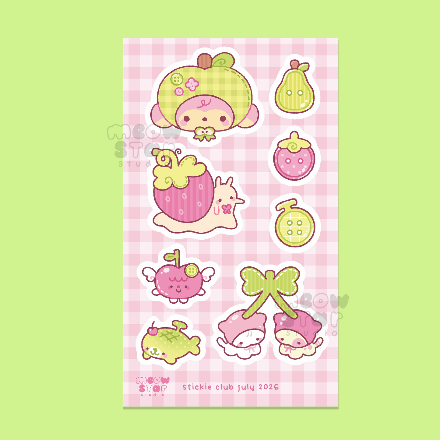 Stickie Club - July 2026