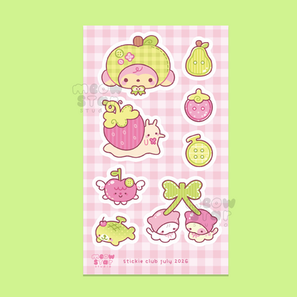 Stickie Club - July 2026