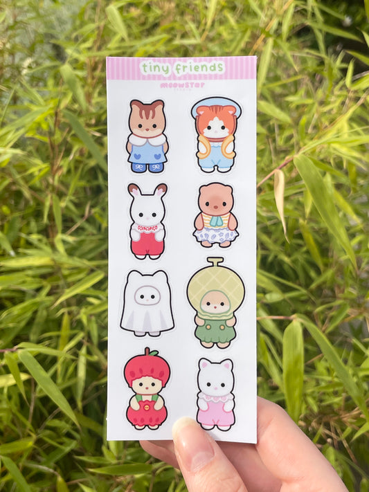 Tiny Friends - Mini Sticker sheet