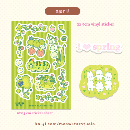 Stickie Club - April 2026