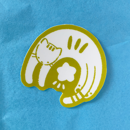 Starchasing kitty - Sticker