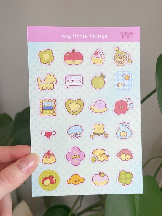 My Little Things - Large Sticker sheet