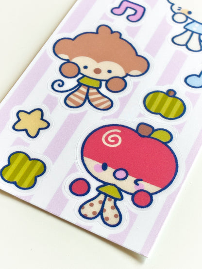 Meowstar world - Mini Sticker sheet