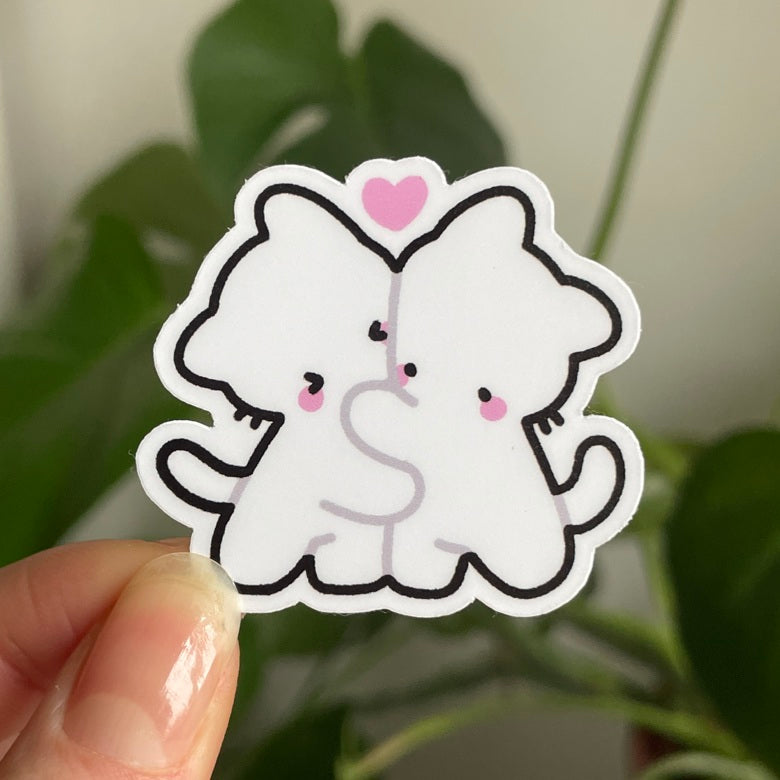 U Sticker I LOVE U - Sticker – meowstarstudio