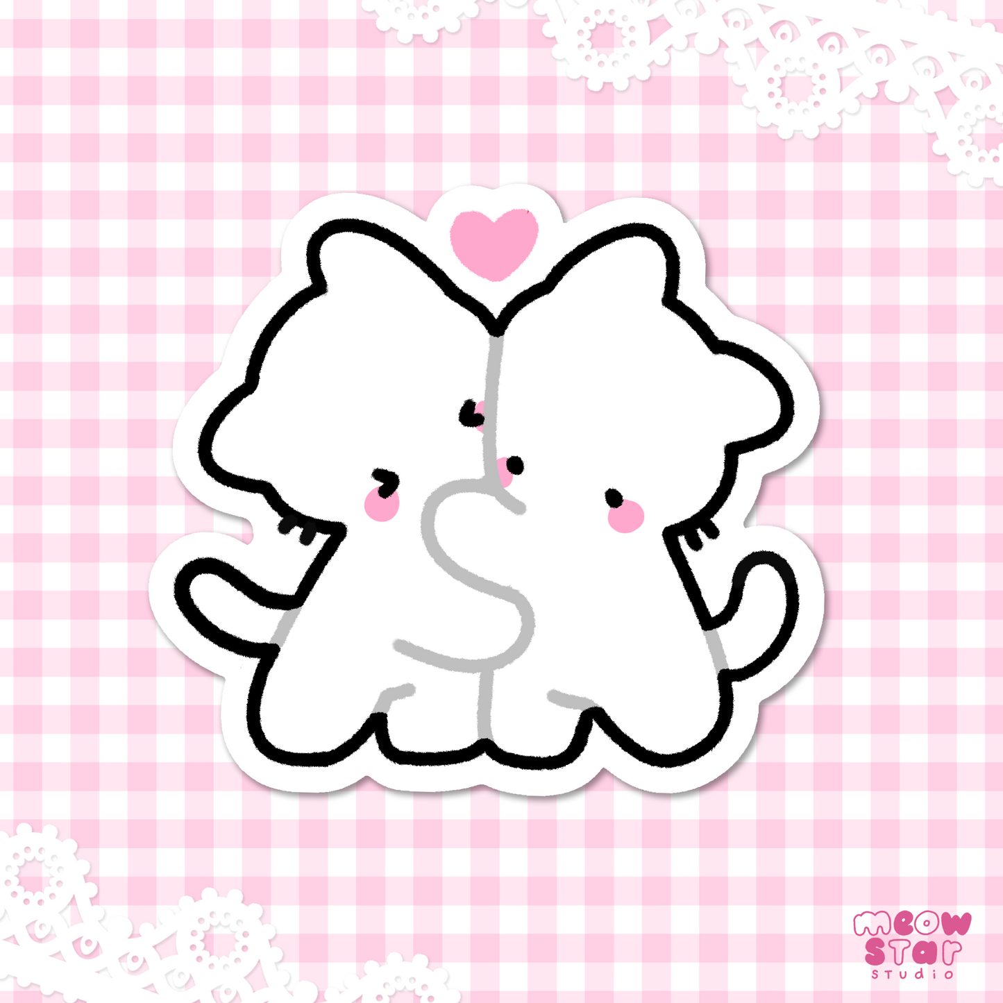 I LOVE U - Sticker