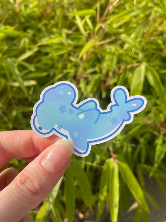 Sparkly Hammerhead - Sticker