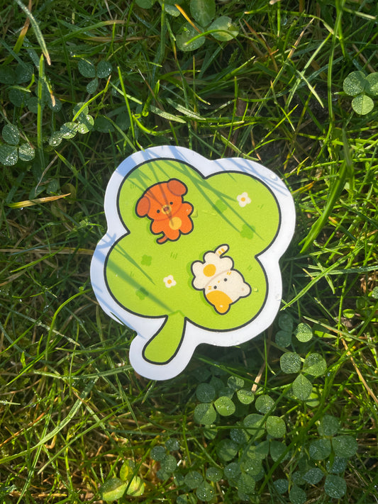 Clover buddies - Sticker