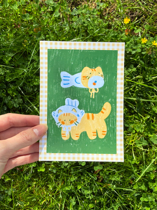 Matching Friends - Print A6