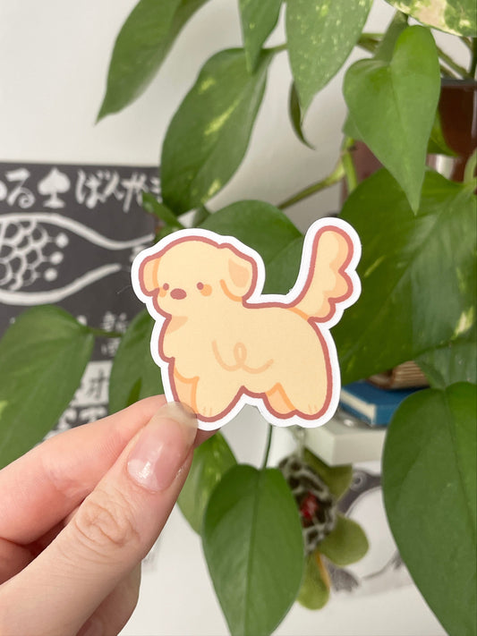 Golden retreiver - Sticker