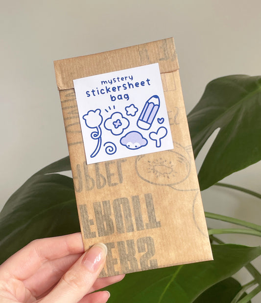 Sticker sheet - Mystery Bag