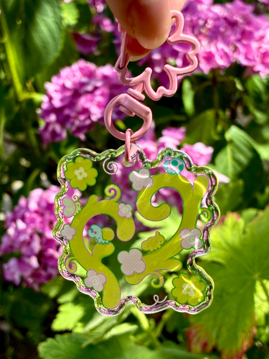 Flowery bugs - Keychain