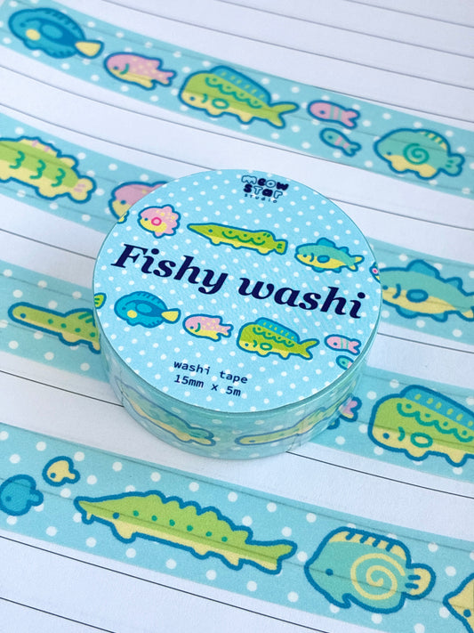Fishy washi - Washi tape