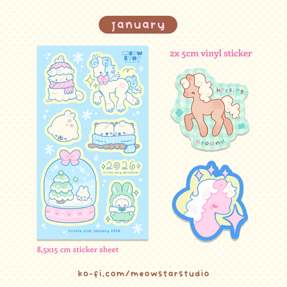 Stickie Club - January 2026