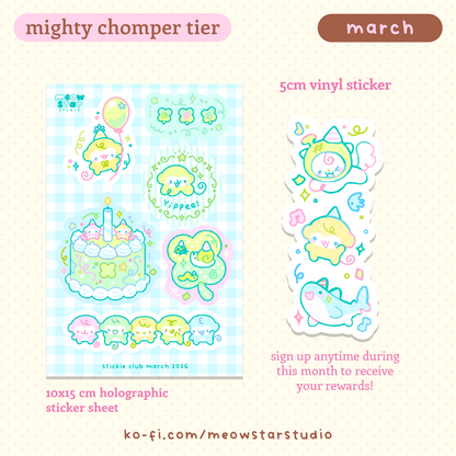 Stickie Club - March 2026