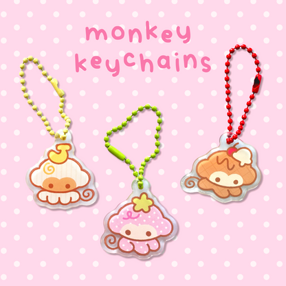 [RESTOCKED] Monkey - Keychain