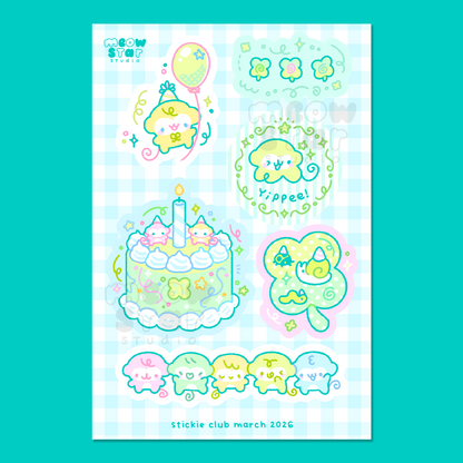 Stickie Club - March 2026