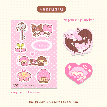 Stickie Club - February 2026