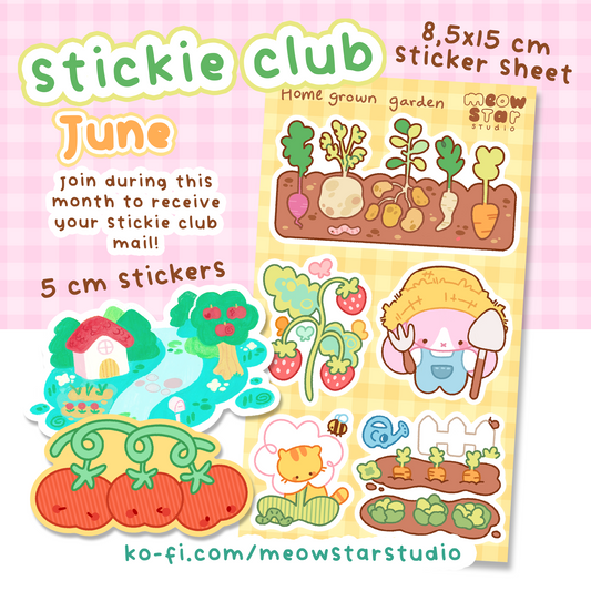 Stickie Club - June 2025