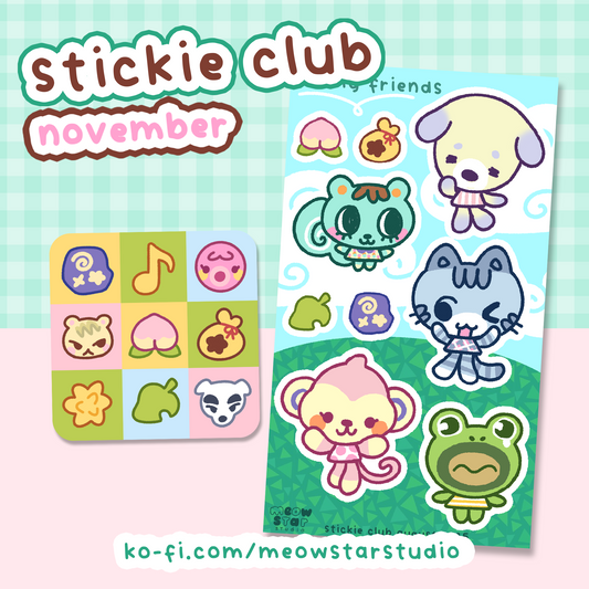 Stickie Club - November 2025