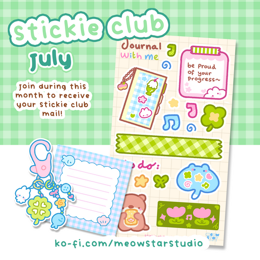 Stickie Club - July 2025