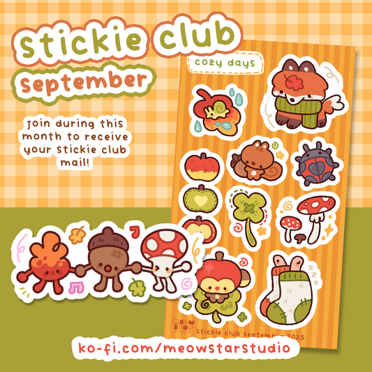 Stickie Club - September 2025