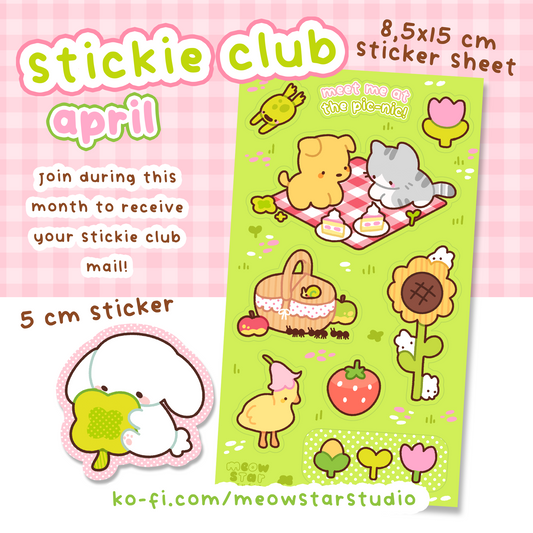 Stickie Club - April 2025