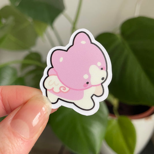Angel dog - Sticker