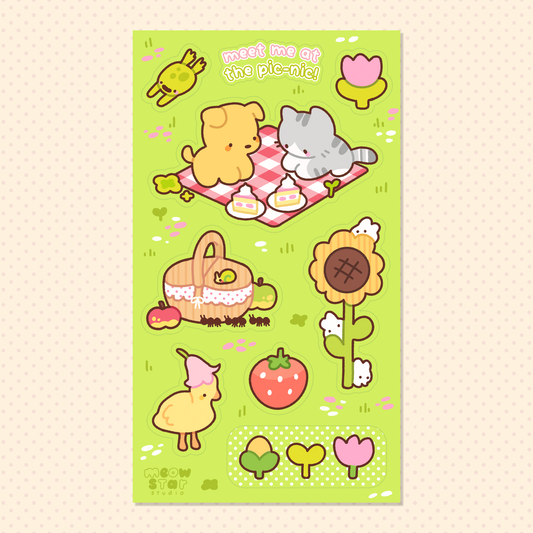 Picnic - Regular Sticker sheet
