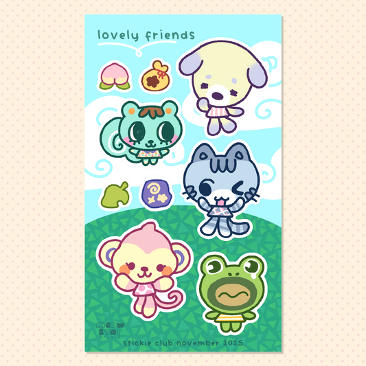 Crossing - Regular Sticker sheet