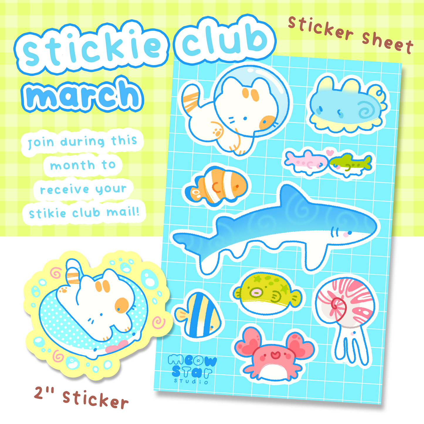 Stickie Club - March 2025