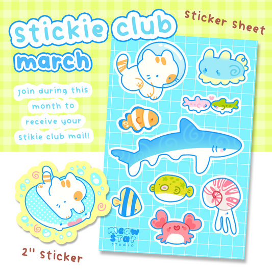 Stickie Club - March 2025